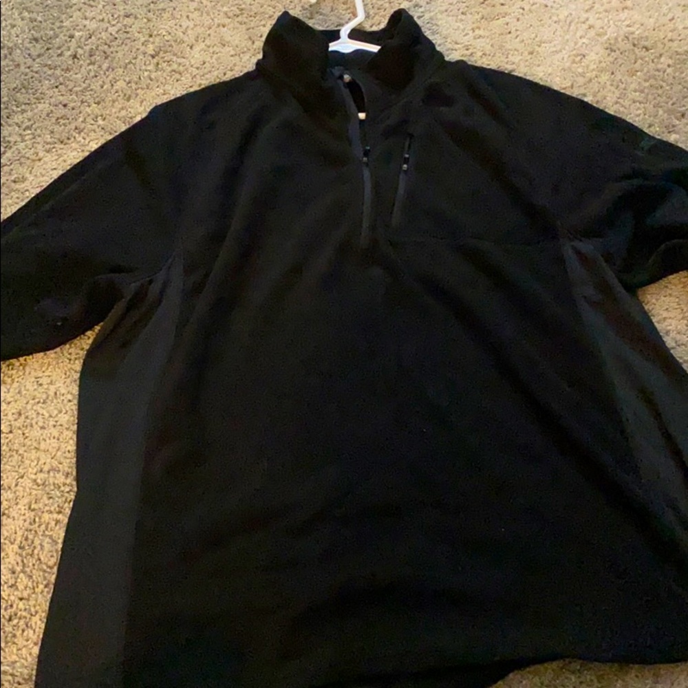 Men’s Pacific Trail 2XL pullover. Black 1/4 zip